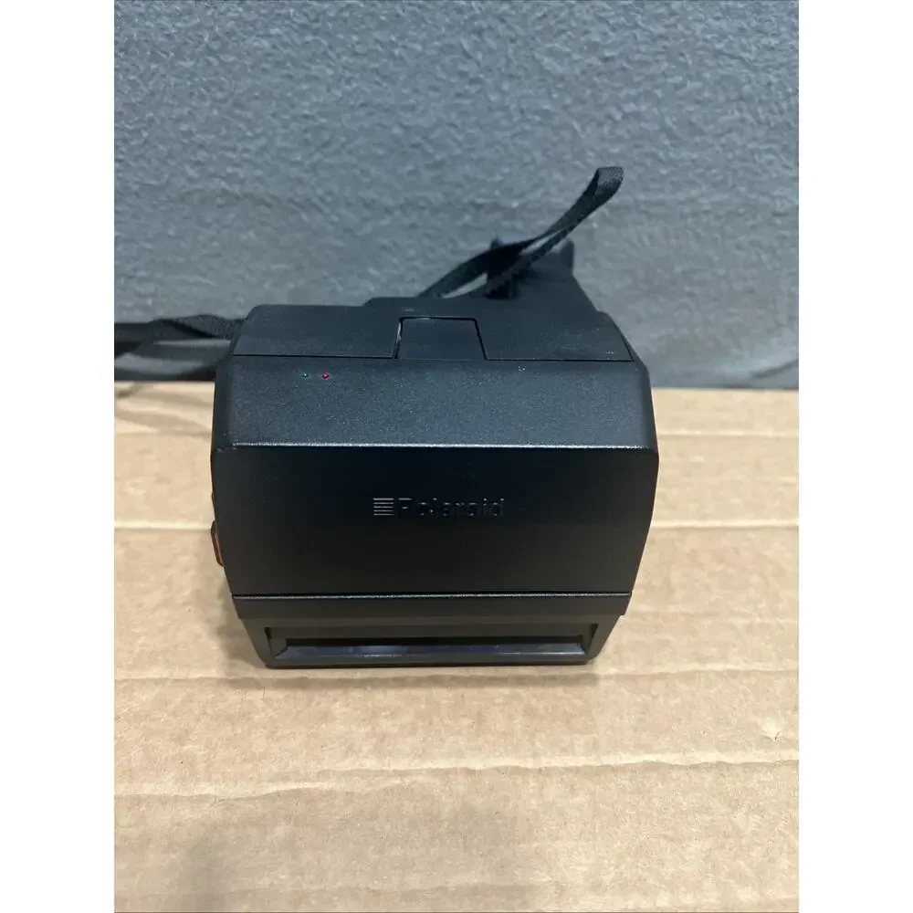 Polaroid OneStep Flash 600 Instant Film Camera Black Vintage Made in UK